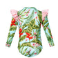 Lia Sahara - Girl's Zipper Long Sleeve One Piece