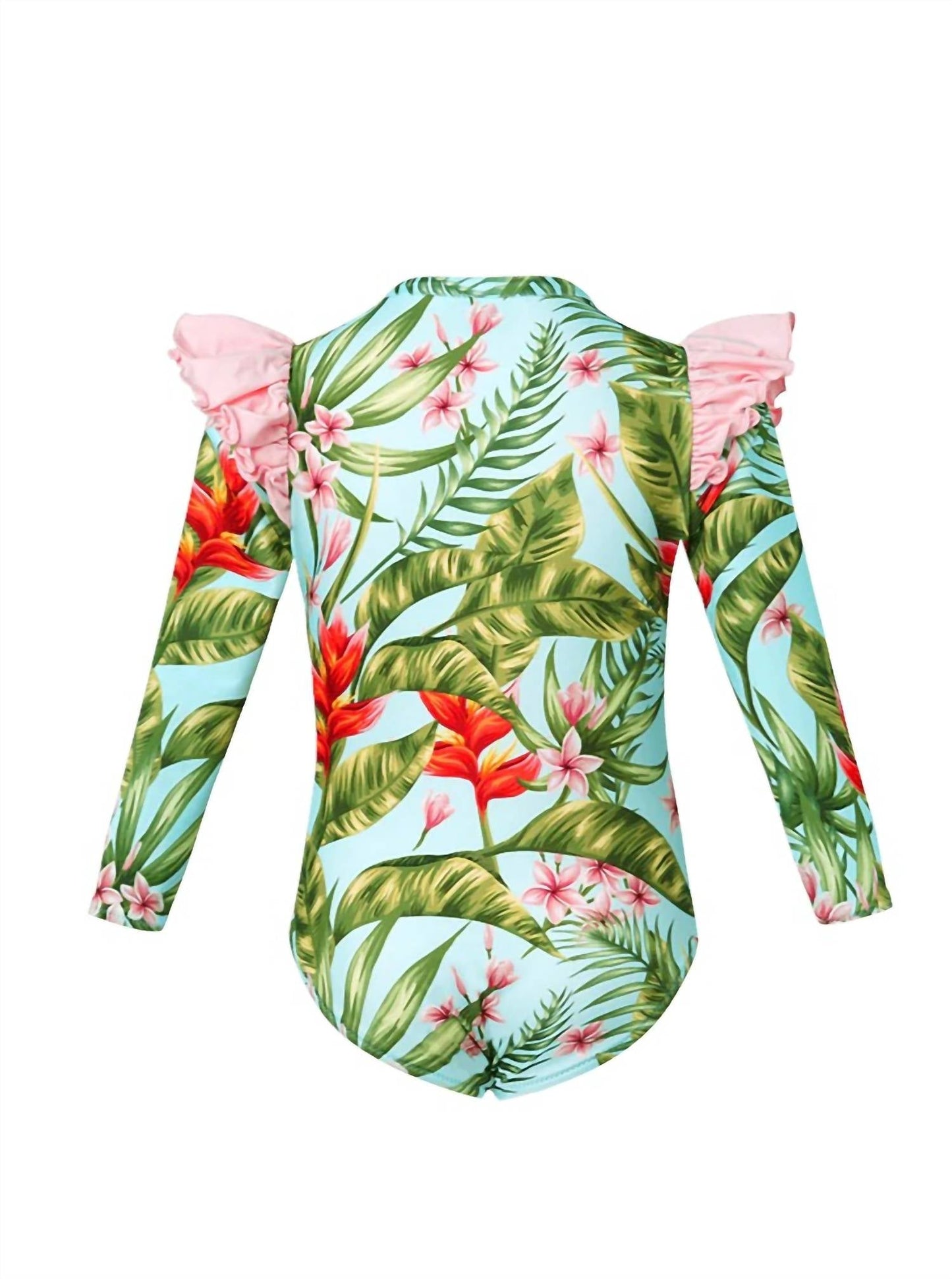 Lia Sahara - Girl's Zipper Long Sleeve One Piece