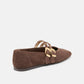Dolce Vita - Women's Baylee Grommet Ballet Flat Shoes