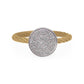 Alor - 0.16 Cts Taking Shapes Disc Ring