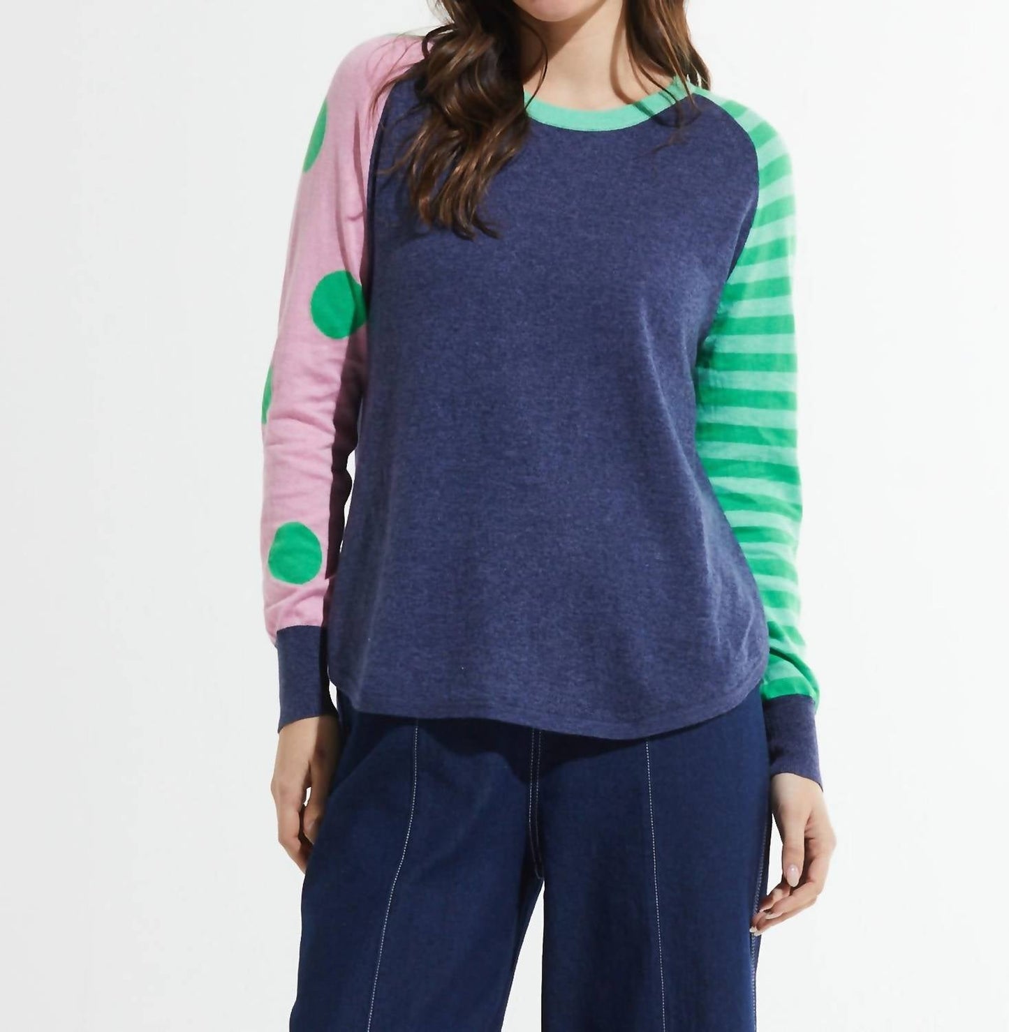 Zaket & Plover - Spots And Stripes Sweater