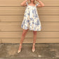 Aureum - Caroline Toile Ruffle Mini Dress