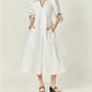 English Factory - Stitch Detailed Midi Dress
