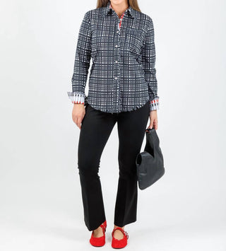 Dizzy-Lizzie - Women's Cape Cod Frayed Shirt