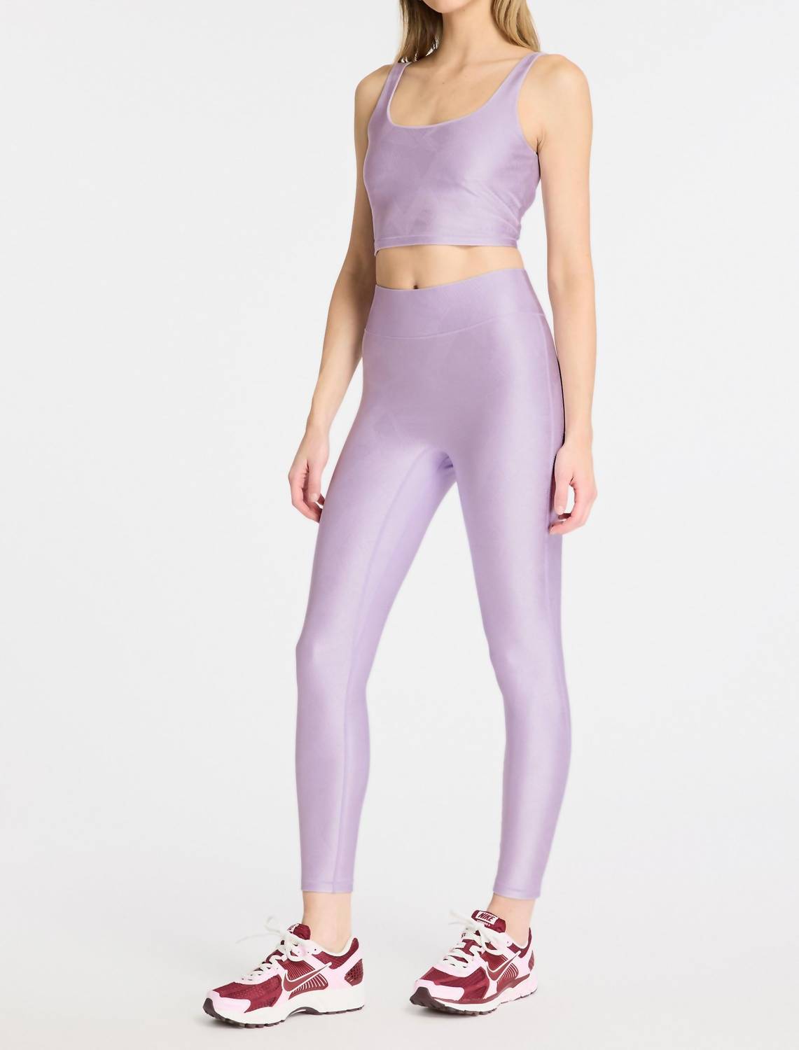 Bandier - Center Stage Geo Jacquard Legging