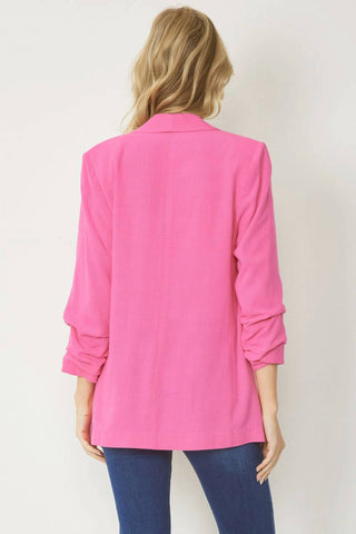 Entro - Linen Blend Blazer