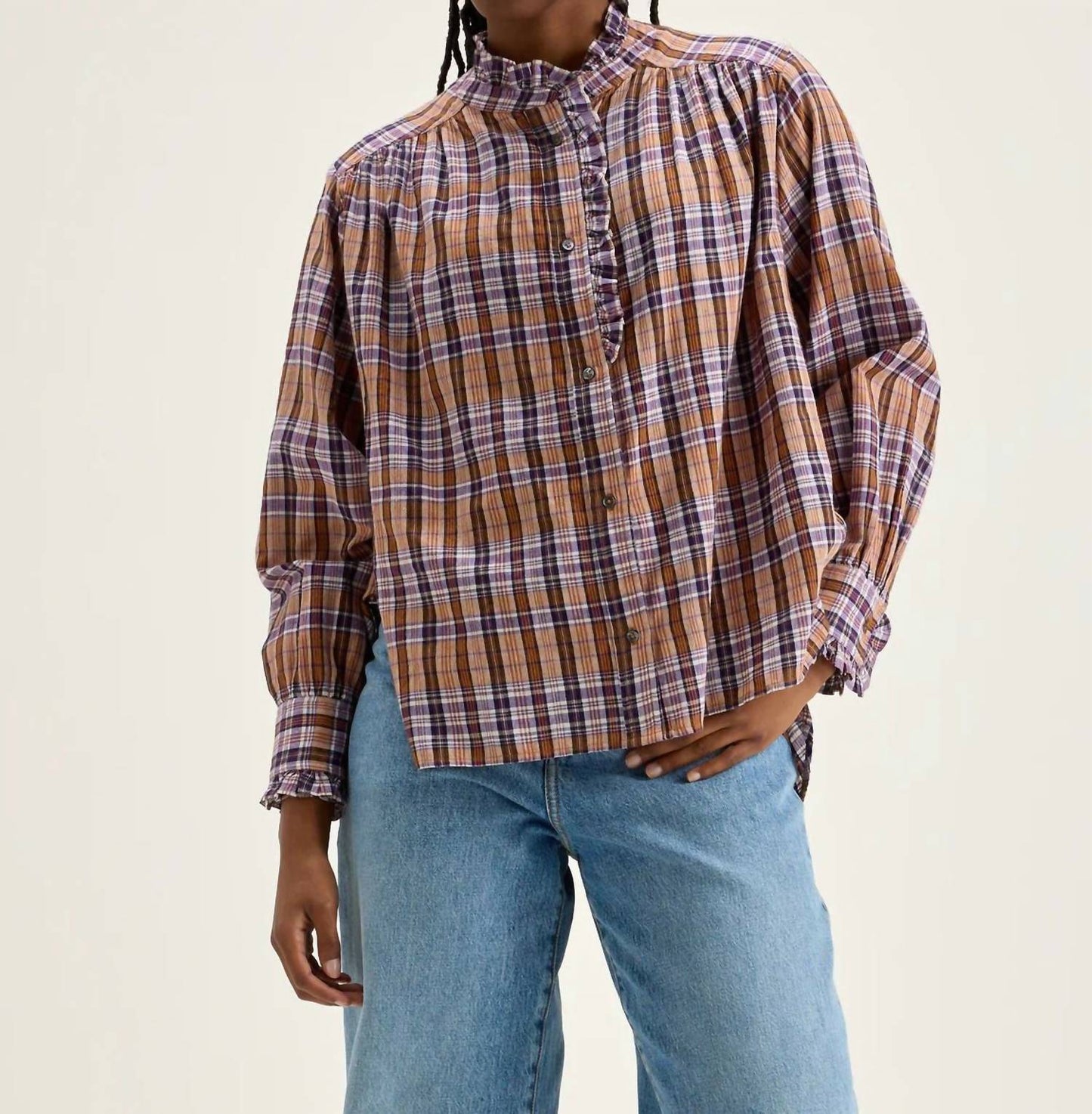 Bellerose - Claudia Mock Neck Blouse