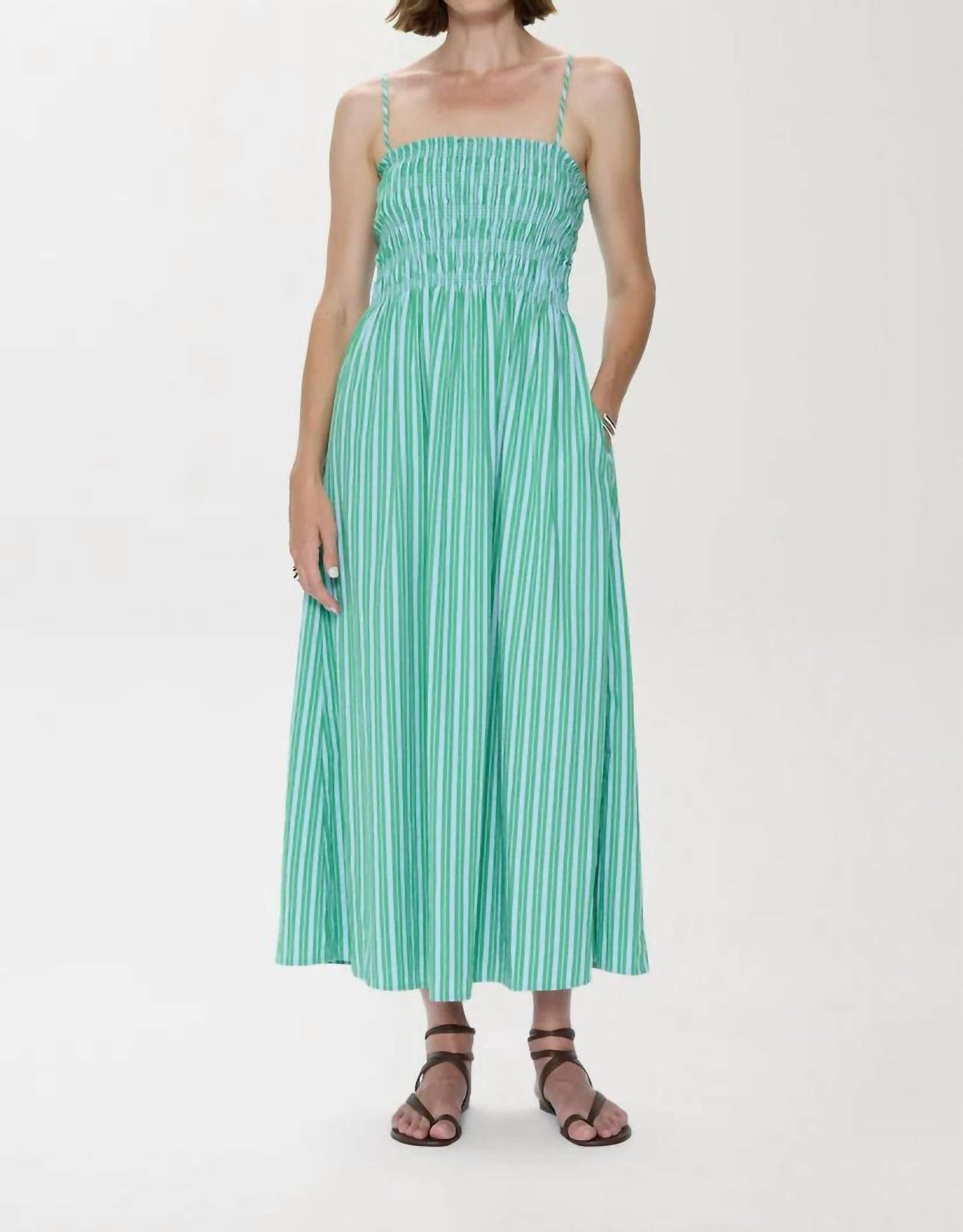 Pistola - Bianca Shirred Bodice Dress