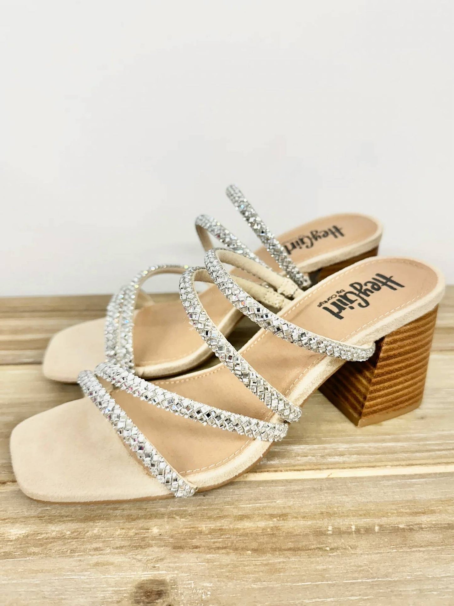 Hey Girl By Corkys - Women's Clear Jewels Sandals