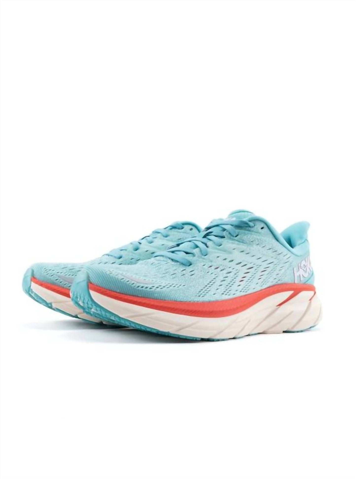 Hoka - WOMEN'S CLIFTON 8 RUNNING SHOES - WIDE WIDTH