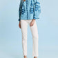 Tyler Boe - Lauren Balloon Sleeve Embroidery Top