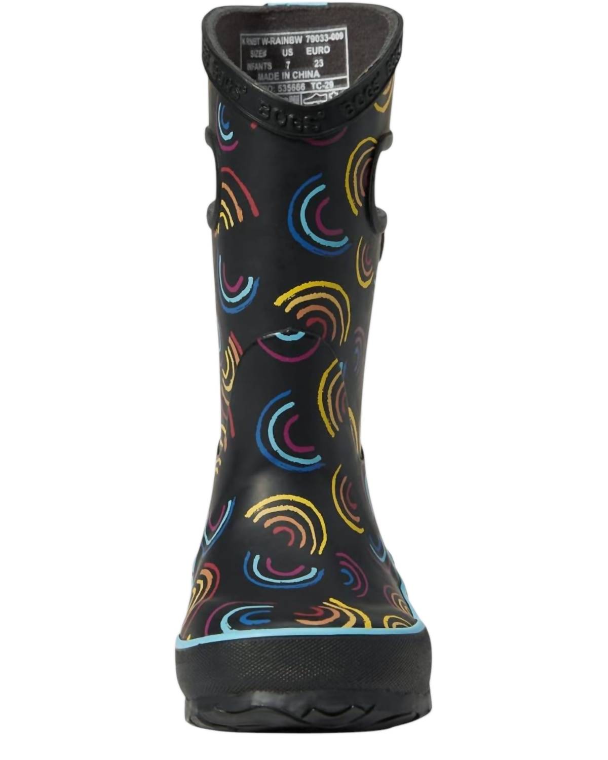 Bogs - Girl's Rainbow Rain Boots