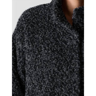 Eileen Fisher - Curly Alpaca Stand Collar Coat