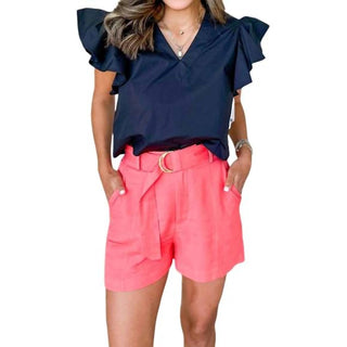 Minkpink - Lila Linen Shorts