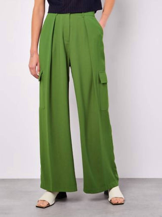 Apricot - Fluid Big Pocket Cargo Trousers Pants