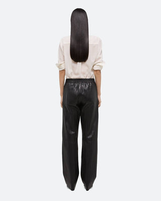 Helmut Lang - Pleated Leather Car Trouser
