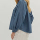 Entro - Abby Long Sleeve Denim Top