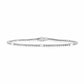 Diana M Jewels - Round And Baguette Diamond Tennis Bracelet