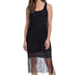 Profile By Gottex - Round Neck Cover Up Dress With Frills