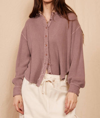 People Of Leisure - Quinn Waffle Top