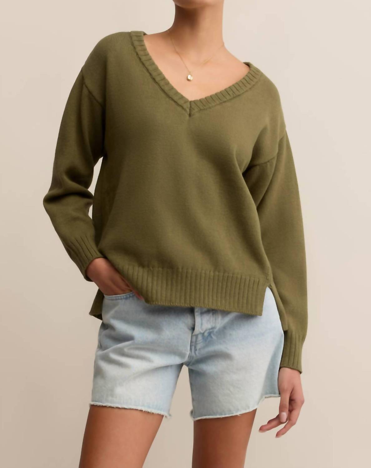 Z Supply - All Around V Neck Sweater