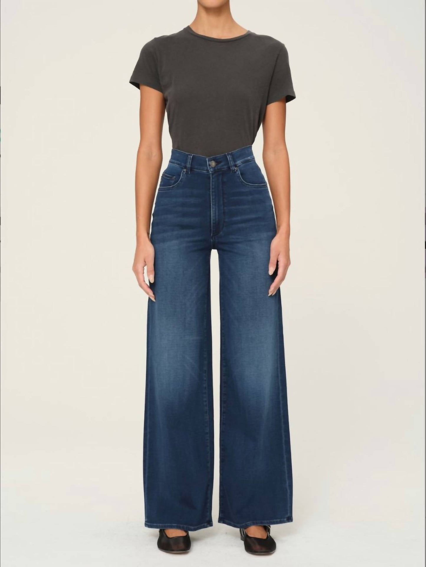 Dl1961 - Women'S - Hepburn Wide Leg Jeans