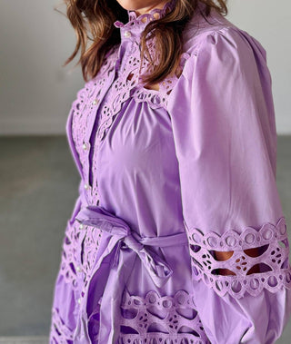 Entro - Pearl & Lace Mini Dress