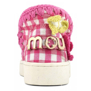 Mou - KIDS SUMMER ESKIMO SNEAKER WITH CROCHET BUTTERFLIES