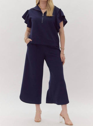 Entro - Looking Ahead Wide Leg Pants
