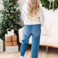 Bibi - Merry Tinsel Metallic Sweater