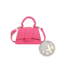 Chain Messenger Bag Mini Faux Leather Handbag