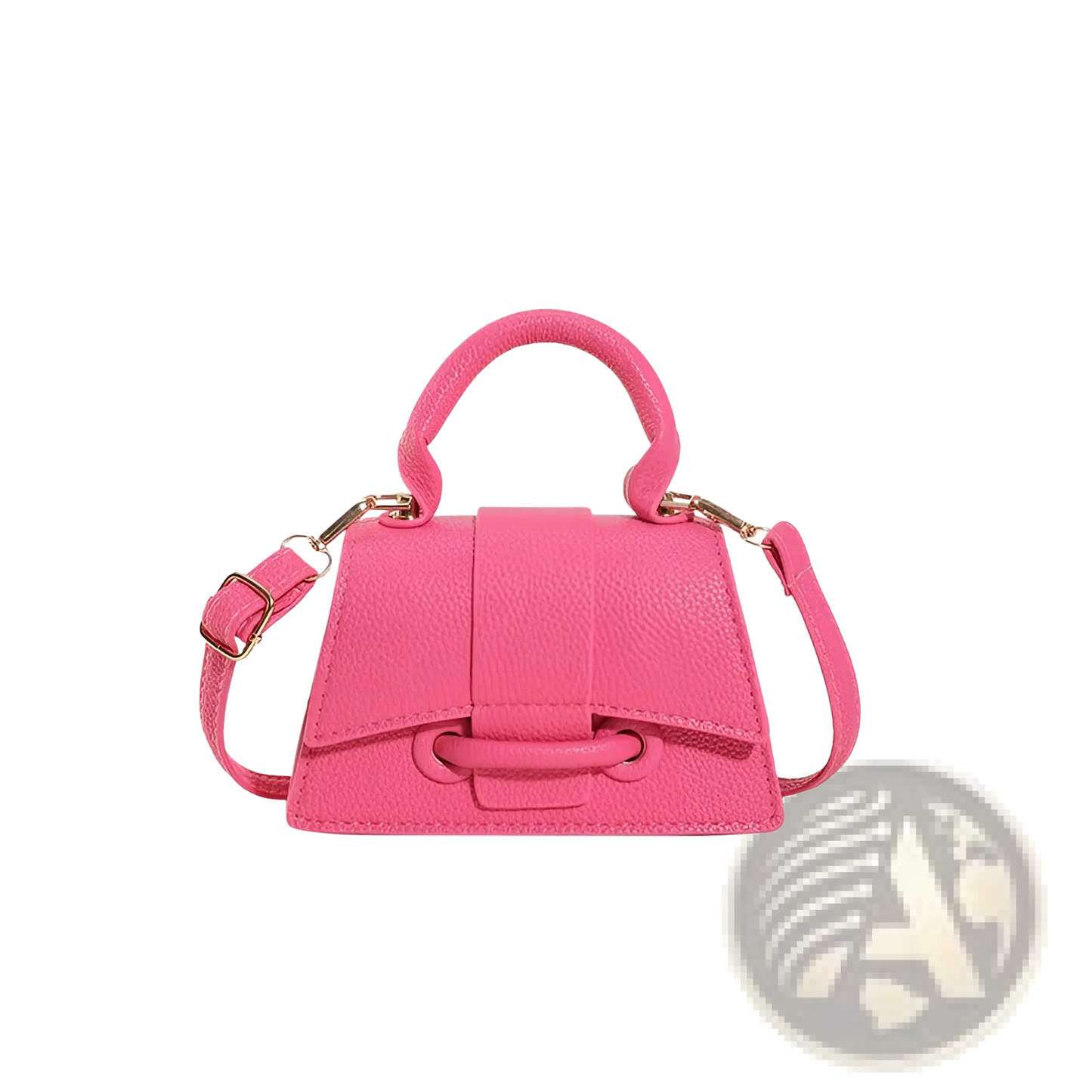 Chain Messenger Bag Mini Faux Leather Handbag