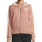 Champion Women's Plus Heritage Herringbone Accent Zip Hoodie Pink Size 1X