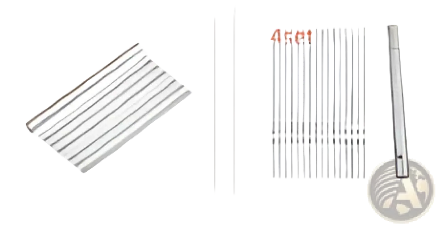 Charcoal Grill with 30 Stainless Steel Skewers Set