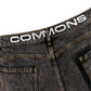 Commons Studios ‘Star’ Washed Denim Short Charcoal