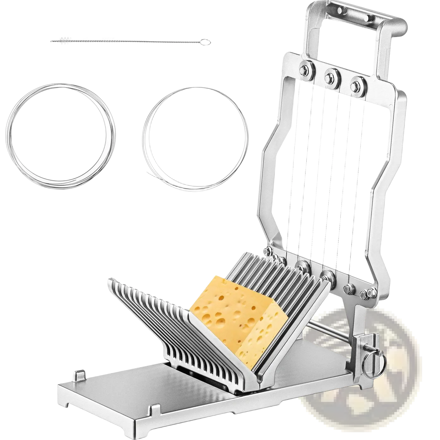 Cheese Slicer with Wire 1cm and 2cm Cutting Blades