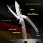Chicken Bone Scissors Stainless Steel Kitchen Shears