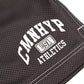 Common Hype Athletics Contrast Mesh Short Deep Brown
