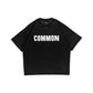 Common Hype Rhinestone Tee Vintage Black