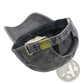 Christian Cross Leather Patch Baseball Hat Distressed