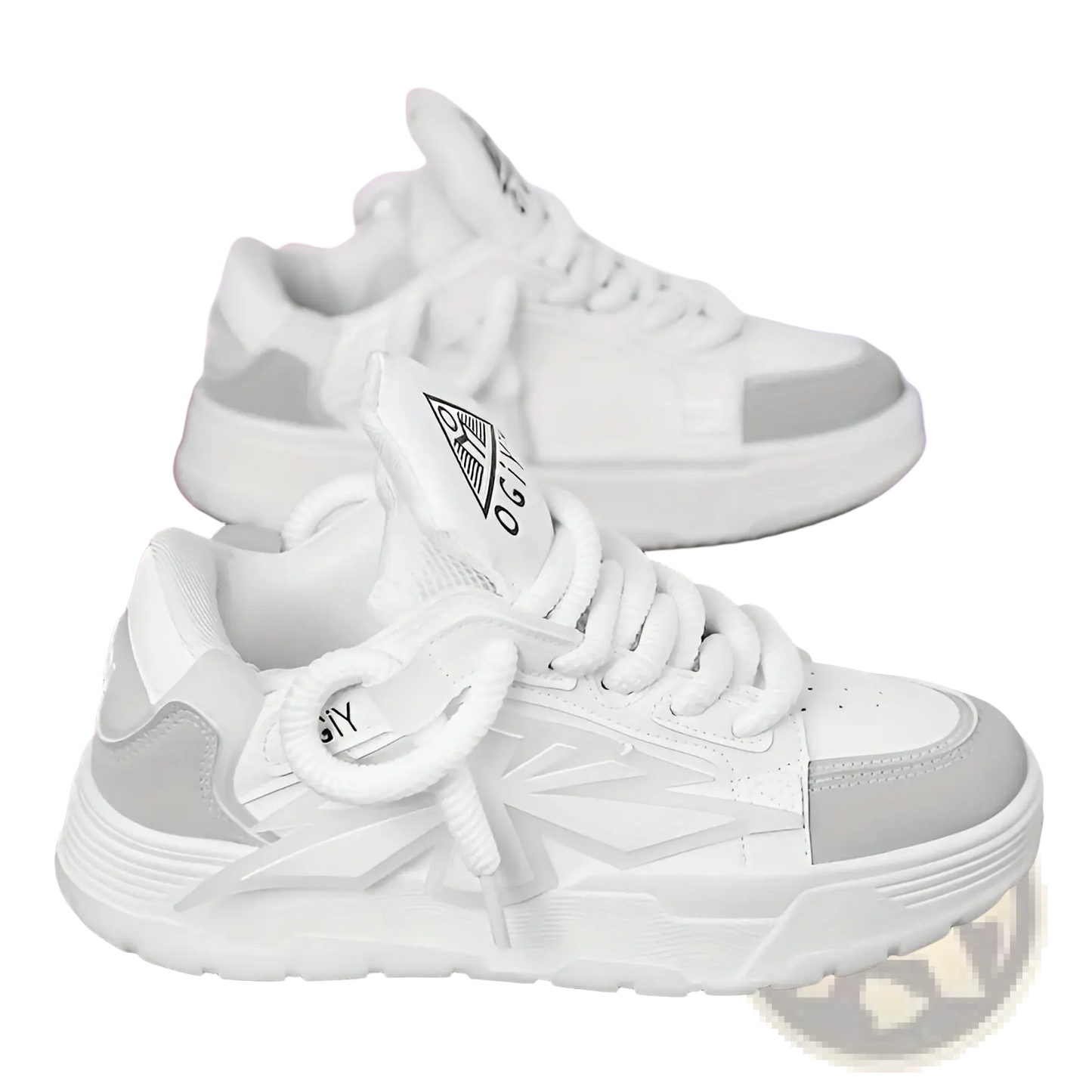Chunky Sneakers for Men Harajuku Low Top Shoes