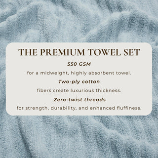 Luxury Cotton Towels - Karina Collection