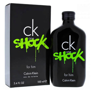 Calvin Klein Ck One Shock Eau De Toilette Spray for Men 3.4 Oz