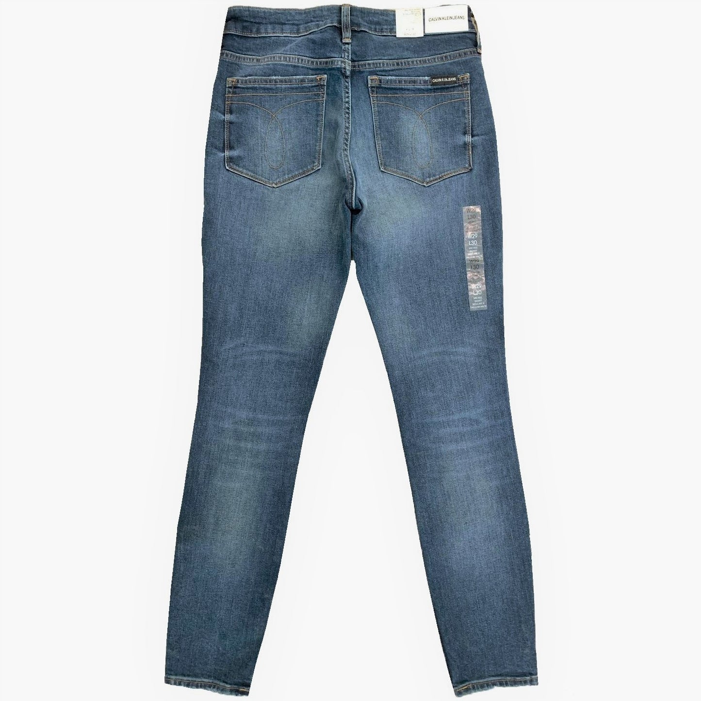 Calvin Klein Women's Mid Rise Skinny Leg  Jeans Blue Size 31" x 30"