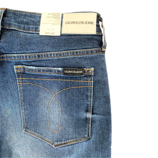 Calvin Klein Women's Mid Rise Skinny Leg  Jeans Blue Size 31" x 30"