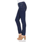 Calvin Klein Women's Mid Rise Slim Leg Jeans Banhof Blue