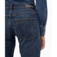 Calvin Klein Women's Mid Rise Slim Leg Jeans Hamptons Blue Dark Size 27" x 30"