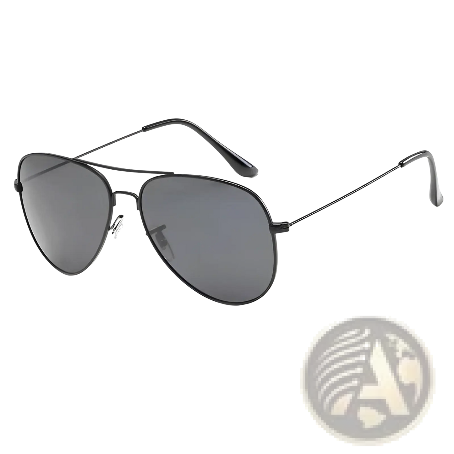 Classic Gold Rimmed Aviator Uv Protection Sunglasses