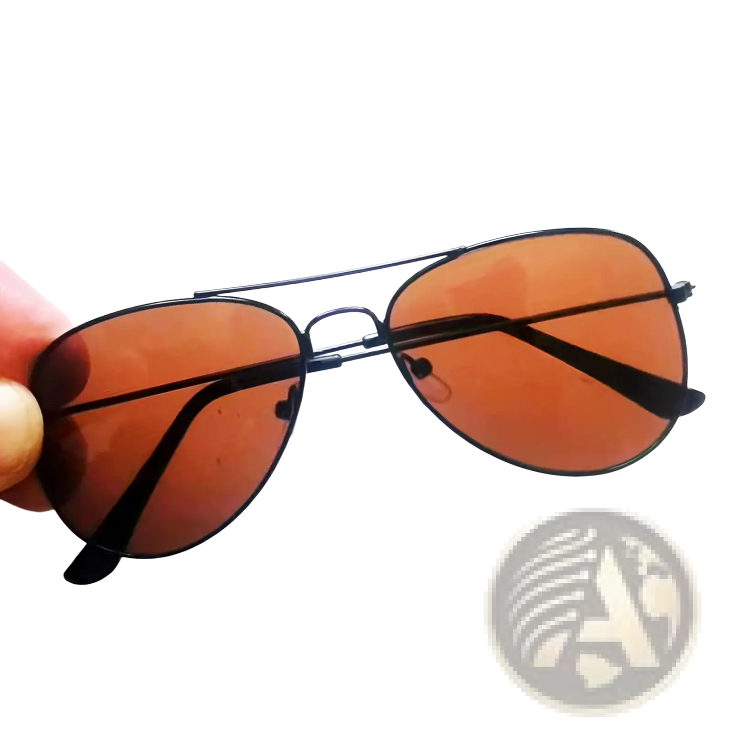 Classic Gold Rimmed Aviator Uv Protection Sunglasses