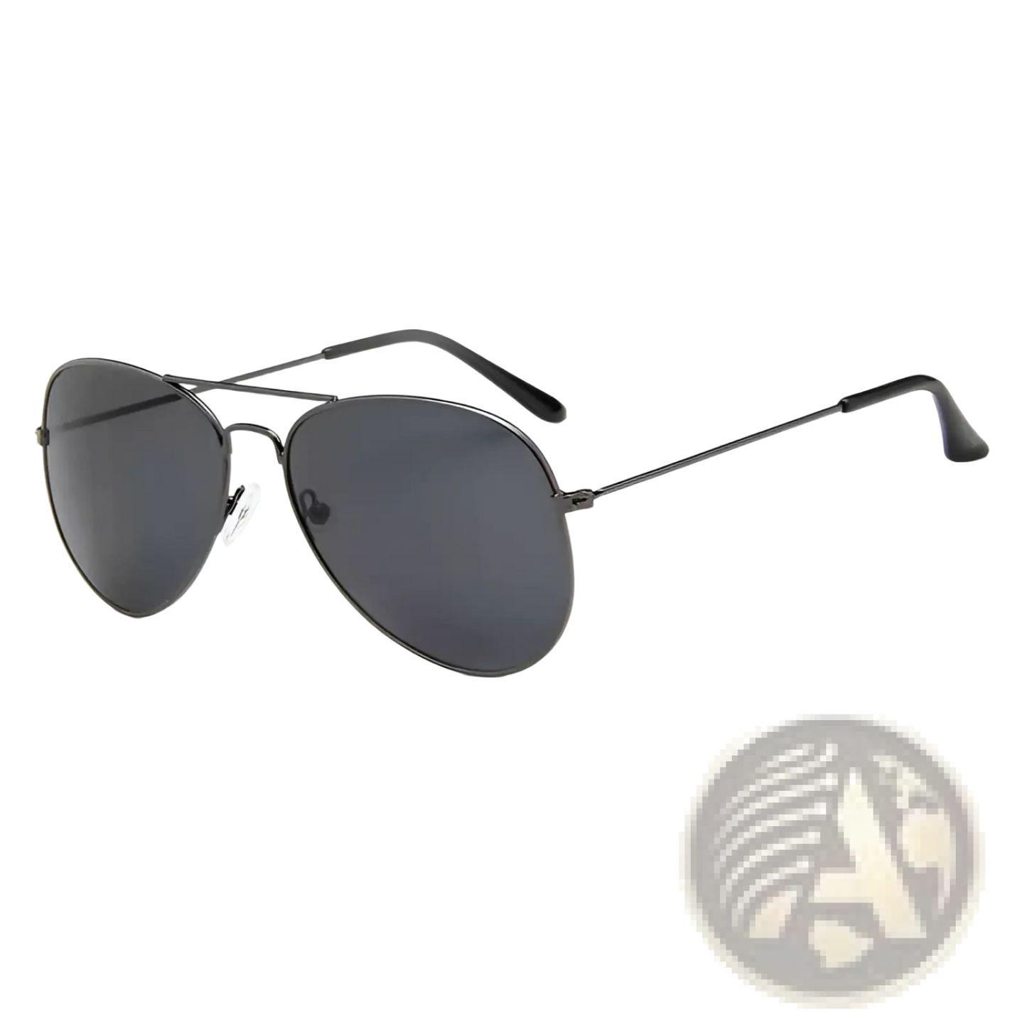 Classic Gold Rimmed Aviator Uv Protection Sunglasses